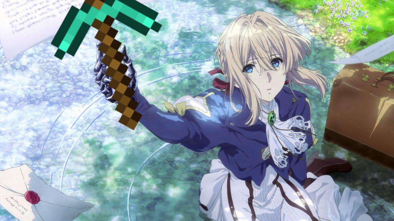 Violet Evergarden Minecraft Parody (Parody of Sincerely by TRUE) YouTube