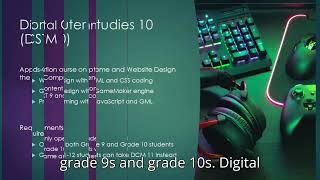 Info Tech / Comp Sci Options at Kitsilano Secondary