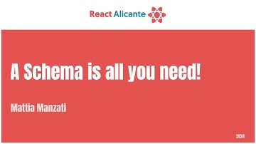 2024 09 20 15 MATTIA MANZATI - A Schema is all you need!