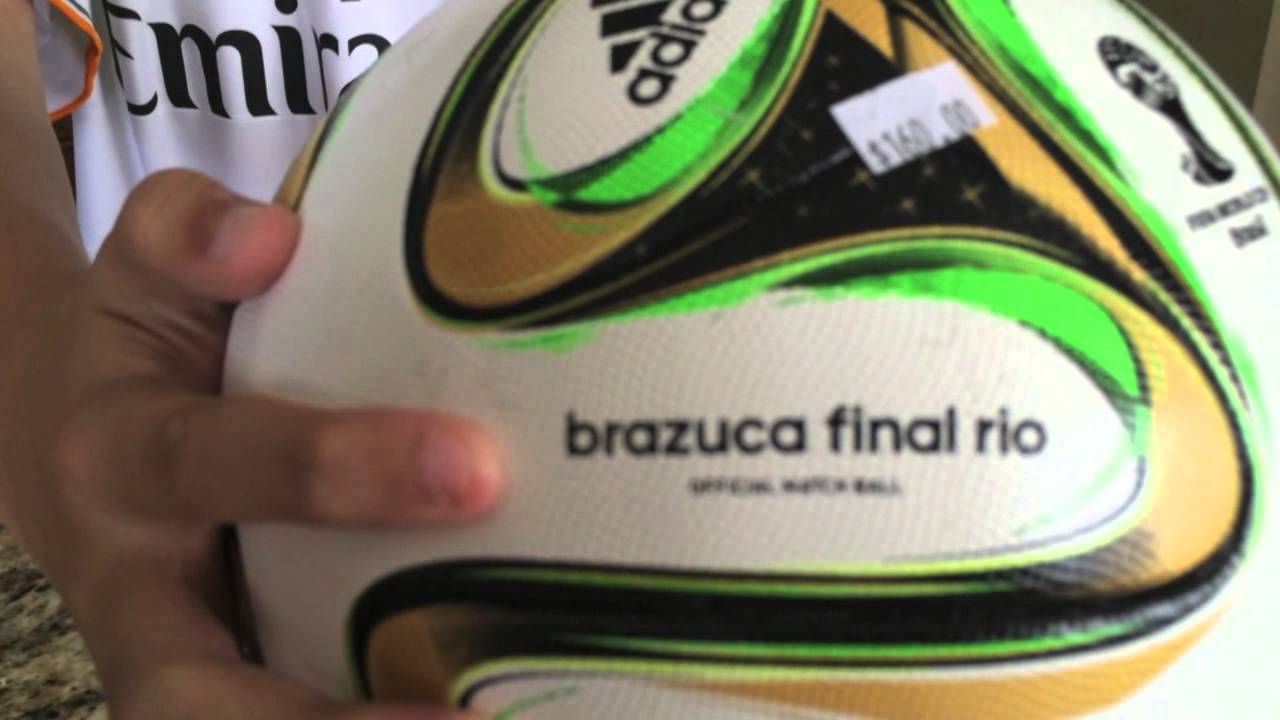 Adidas Brazuca Finale Rio Unboxing