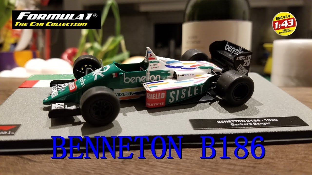 Benetton B186 Gerhard Berger 1986 - F1 The Car Collection