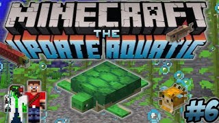Minecraft Update Aquatic Turtle Farm Underwater Base - Ren & Doc Build Stuff #6