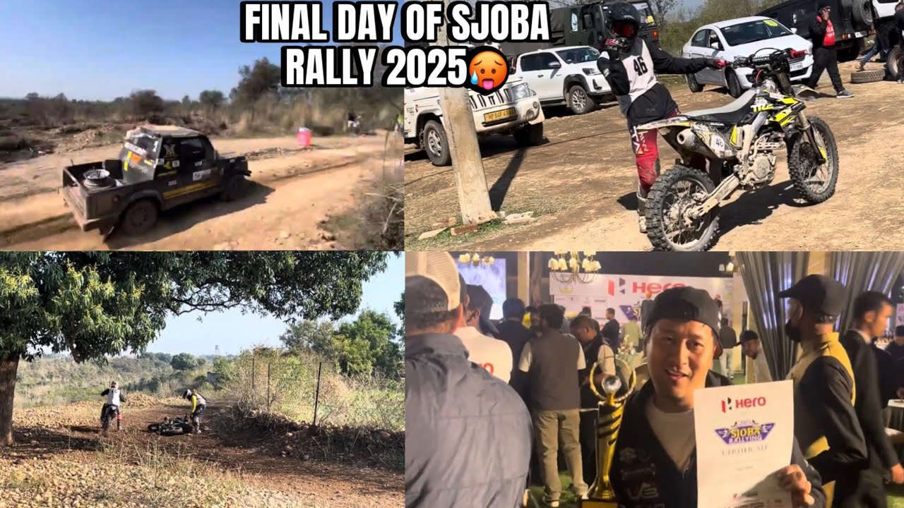 Sjoba Rally Final day of SJOBA RALLY. All the riders breaking their limits crazy ...