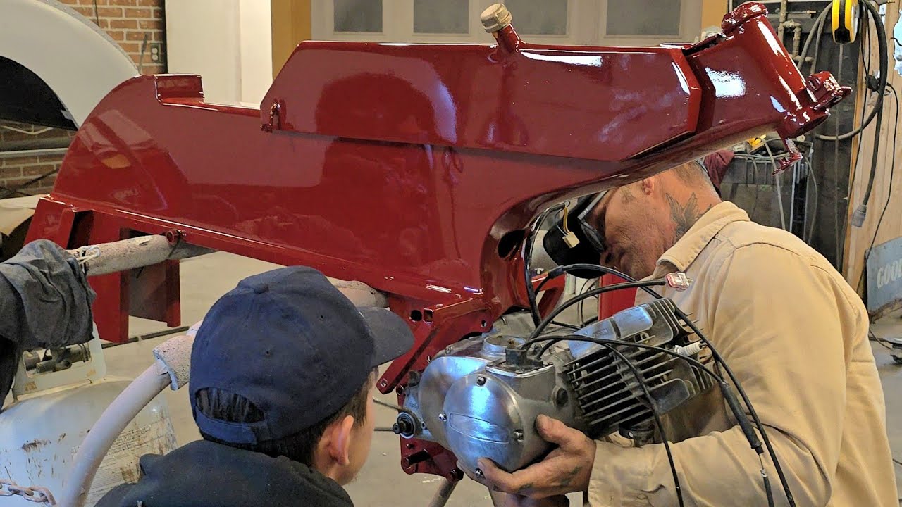 We might have done things a little backwards with this concept motorcycle 😬