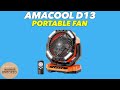 AMACOOL Portable Battery Operated Fan - Review