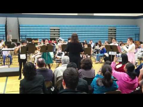 Ladue fifth grade center May 4th 2017 band concert