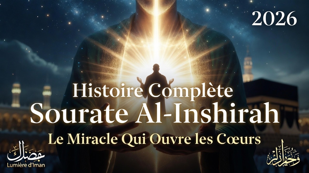 L'Histoire Complète de Sourate Al-Inshirah : Le Miracle qui Ouvre les Poitrines Oppressées