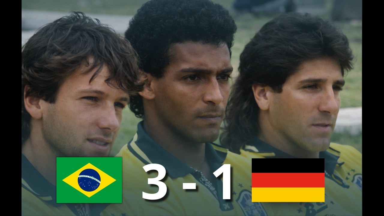 Brasil Vs Alemanha Amistoso 92