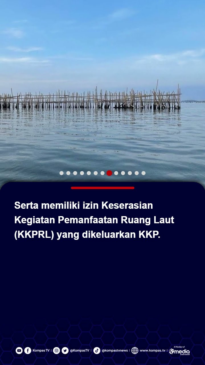 Pagar Bambu Seperti di Bekasi Ditemukan di Jakarta Utara, Pemprov Cari Pemiliknya #pagarlaut