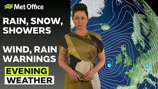 27/03/24 – Gales likely in the South – Evening Weather Forecast UK – Met Office Weather