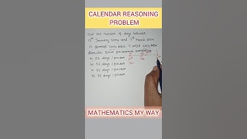 calendar reasoning tricks in tamil |find number of days between two given dates #maths #shortcut