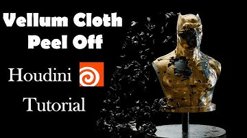 Houdini Vellum Peel Off Tutorial