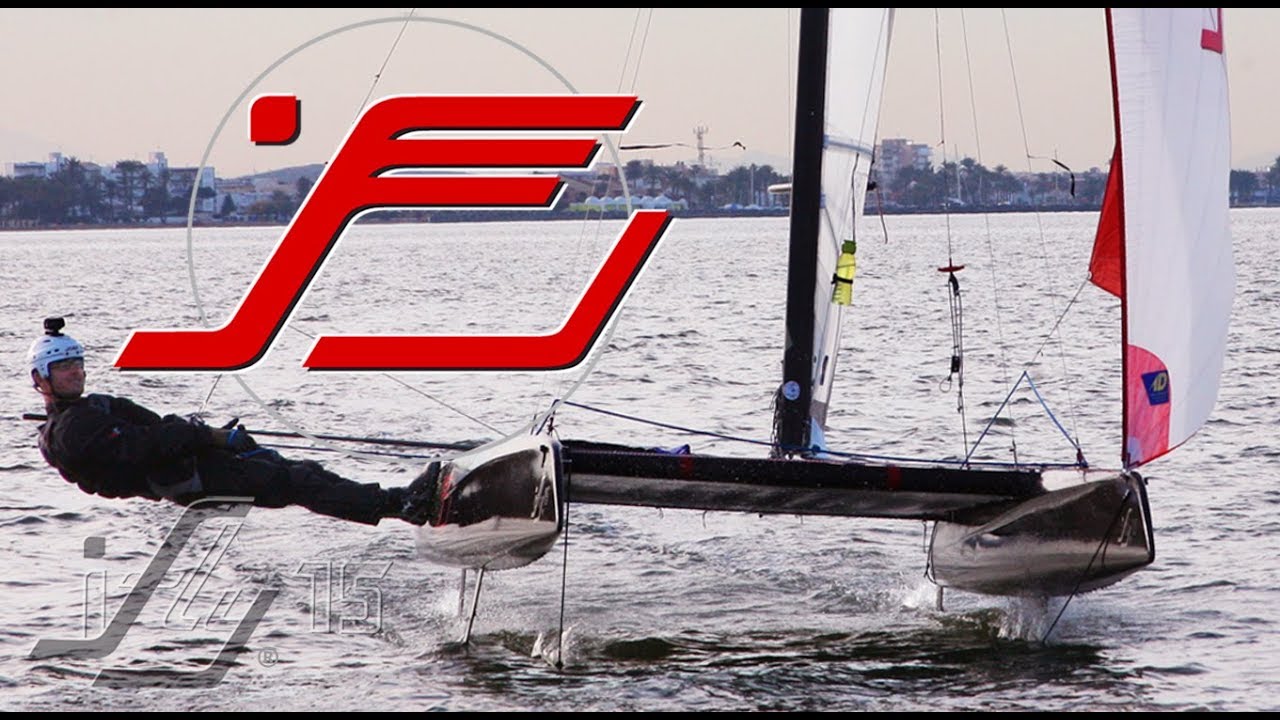 World Premiere : iFLY15 CodeF : Revolutionary Upwind Foiling in lightest winds.