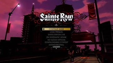SR1 Title Screen! (Saints Row IV - Clip 9)