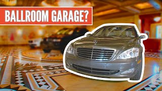 THE MOST EXPENSIVE  BALLROOM GARAGE EVER!