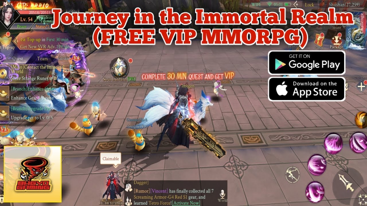 Journey in the Immortal Realm Gameplay - YouTube
