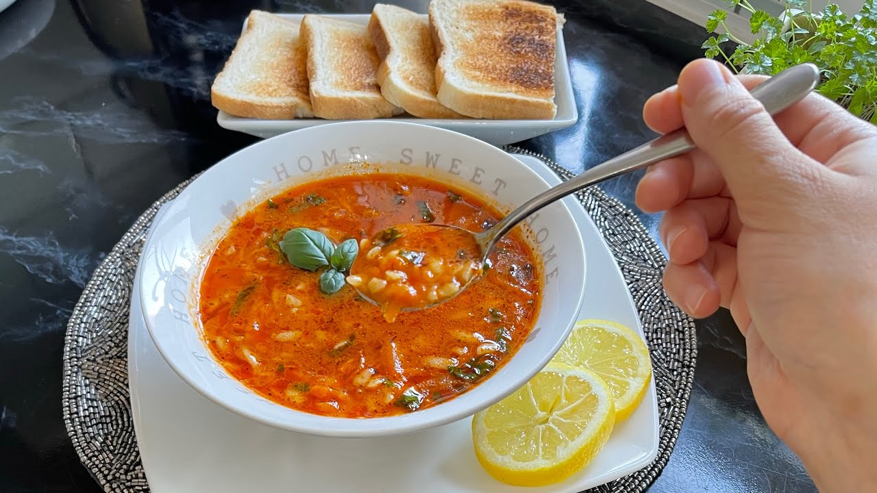 Mis gibi ve Çok kolay❗️????Bir tabak asla Yetmeyecek /Şehriye çorbası tarifi????