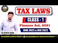 🔴LIVE TAX LAWS🔴 | CLASS - 1 | June & Dec 2022 | CA Vivek Gaba | Don't Miss