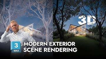 FROM ZERO TO HERO - Modern Exterior Rendering [3D WORKSHOP - DAY 1/2]
