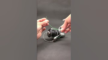 A better way to attach fishing line to reel