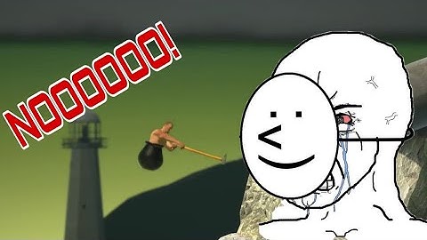 A BAD DAY IN GETTING OVER IT | RAGE GAME