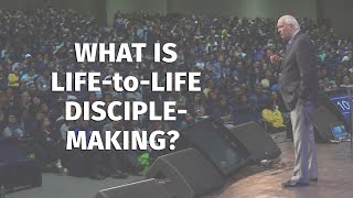 "What is Life-to-Life Disciple-Making?" - Billie Hanks Jr. at the Disciple-Making Summit - Manila.