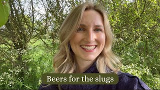 Beer Traps & Planting Pak Choi | Dora's Allotment | Vlog #3