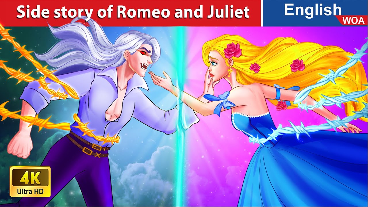 Side story of Romeo and Juliet  LOVE STORY Fairy Tales in English WOAFairyTalesEnglish