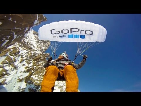 Shot 100% on the GoProÂ® HD HEROÂ® camera. Learn more at http://www.GoPro.com. Speedflying over the white caps of the French Alps with Neil Amonson. Some of th...