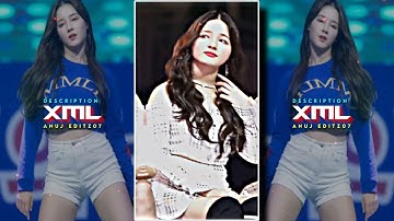 NEW XML : 🥵Hot GIRLS 3D VIDEO, XML Alight Motion by ANUJ EDITZ07