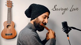 Savage Love on Flute | Rahul Krishnan | Jason Derulo | BTS