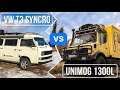 Vom Unimog Expeditionsmobil zum VW Bus T3 Syncro - 2 Allradler im Vergleich (S2E3)
