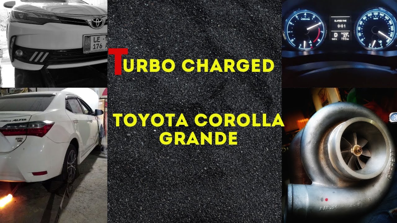 |TurboCharged Corolla & Speed Limit Unlock| |pakistan 1st Turbo Grande| |240km Top Speed Test|