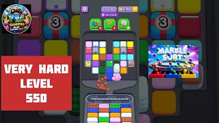 Marble Sort (VERY HARD) Level 550 - How to Beat! Step-by-Step Walkthrough! #marblesort  Net Worth