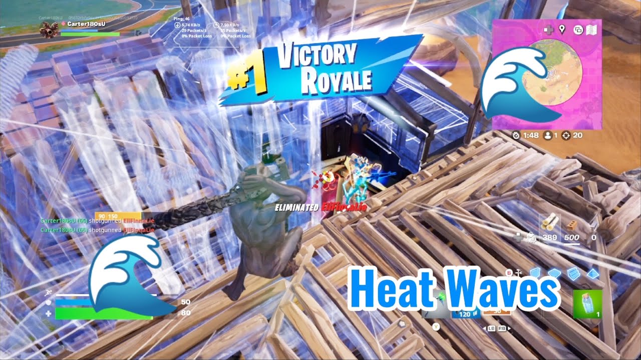 Heat Waves 🌊 |Fortnite Montage|