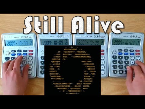 Portal - Still Alive (Calculator Cover)