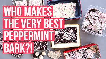 Peppermint Bark Taste Test!