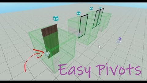 Adjusting Pivot Points In Horizon Worlds Desktop Editor!