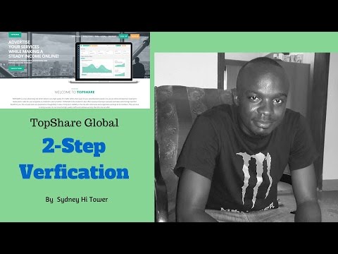 TopShare Global | 2 Step Verification | review by Sydney Hi Tower