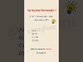 Find B² If A² = 50 and AB = 100 | Algebra Short Trick Question #mathway #everydaymaths