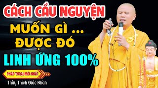 Muốn CẦU GÌ ĐƯỢC NẤY Nên Nghe 1 Lần Giác Ngộ Bớt Khổ - THẦY GIÁC NHÀN