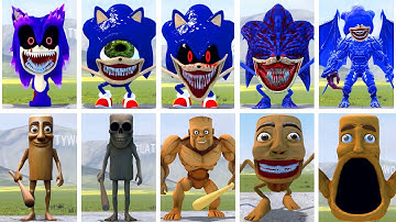 EVOLUTION OF ALL SHIN SONIC TAPES VS TUNG TUNG TUNG SAHUR POPPY PLAYTIME CHAPTER 4 in Garry