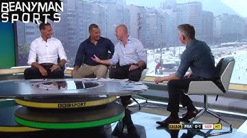 Alan Shearer shows who the boss is to Ruud Gullit