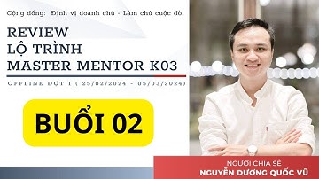 Phần 2 - Review OFFLINE MASTER K03 - Đợt 1 | Nguyễn Dương Quốc Vũ