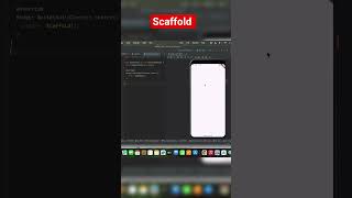 Flutter Scaffold Widget | Tamil | #shorts #flutter #fluttertamil #dilipcoder #flutterbeginner