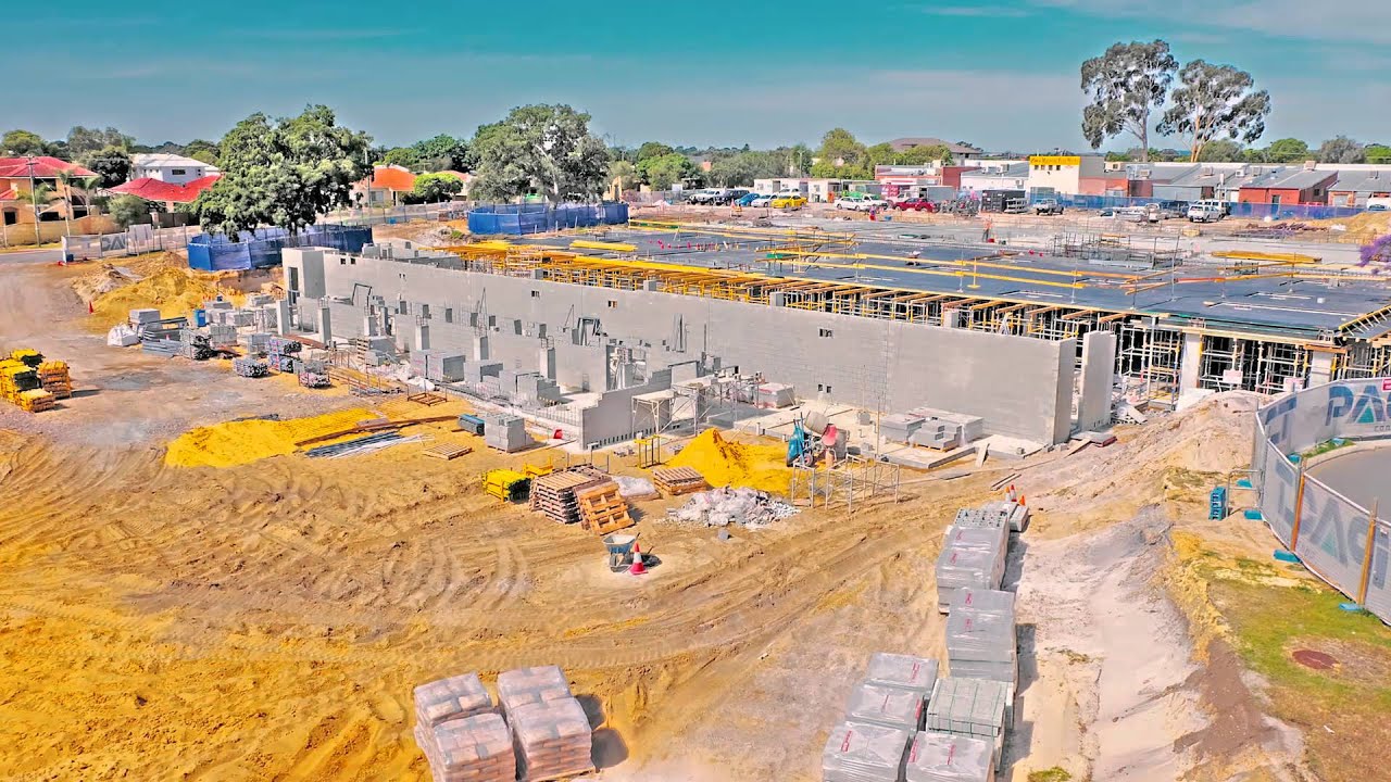 Manning Community Hub Time-lapse - YouTube