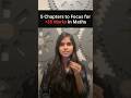 Sure Shot Maths Chapters | JEE Main 2026