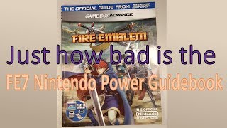 How Bad is the FE7 Nintendo Power Guidebook