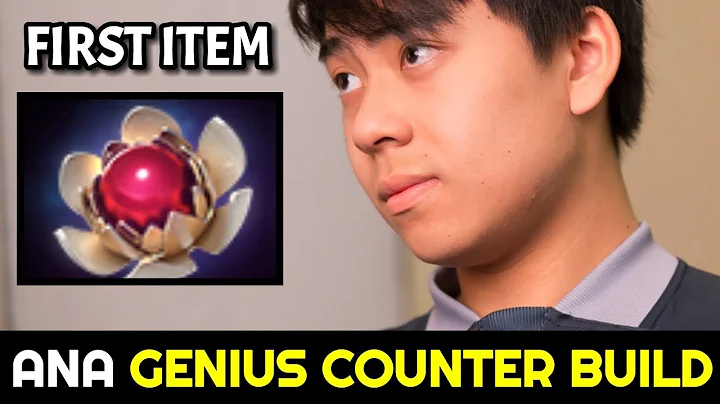 ANA Genius Counter Build with First Item Lotus Orb Dota 2