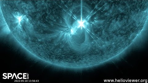 Sun blasts powerful Earth-directed X-flare! See spacecraft